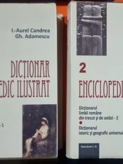 DICTIONAR ENCICLOPEDIC ILUSTRAT, DICTIONARUL LIMBII ROMANE DIN TRECUT SI DE ASTAZI, VOL. I - II, 2010