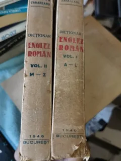 Dictionar Englez-Roman (2 volume) - Adrian Zahareanu