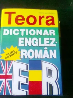 DICTIONAR ENGLEZ ROMAN, 70 000  CUVINTE - LEON LEVITCHI