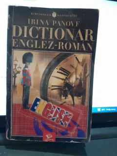 Dictionar  Englez Roman-- Irina Panovf