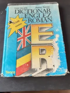 DICTIONAR ENGLEZ ROMAN - LEON LEVITCHI , ANDREI BANTAS