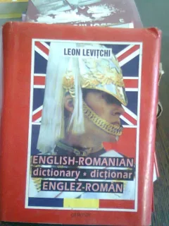 DICTIONAR ENGLEZ ROMAN - LEON LEVITCHI