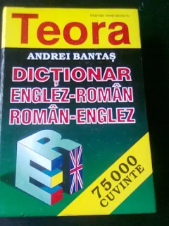 DICTIONAR ENGLEZ -ROMAN /ROMAN-ENGLEZ - ANDREI BANTAS