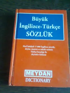 DICTIONAR ENGLEZ TURC
