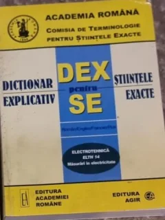 Dictionar Explicativ pentru Stiintele Exacte - Electrotehnica ELTH 14 Masurari in Electricitate