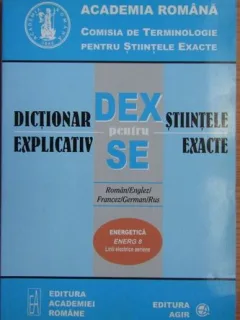 Dictionar Explicativ pentru Stiintele Exacte - Energetica ENERG 8  Linii Electrice Aeriene