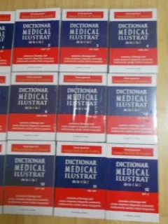 DICTIONAR MEDICAL ILUSTRAT DE LA A LA Z - 12 VOL. - COMPLETA