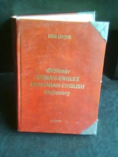 DICTIONAR ROMAN ENGLEZ - LEON LEVITCHI