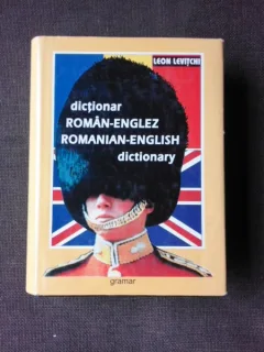 DICTIONAR ROMAN-ENGLEZ, ROMANIAN-ENGLISH DICTIONARY - LEON LEVITCHI