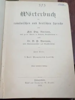 Dictionar roman-german - P. Barcianu