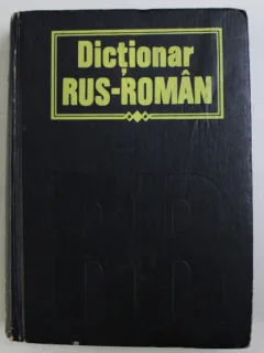 DICTIONAR RUS-ROMAN , CHISINAU