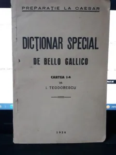 Dictionar Special de Bello Gallico