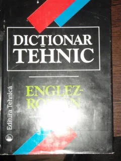 DICTIONAR TEHNIC ENGLEZ ROMAN - CORNEL CIUCU