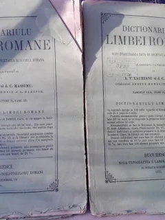 DICTIONARIULU LIMBEI ROMANE - A.T. LAURIANU, J.C. MASSIMU, TOMUL II. FASCICOLELE 30, 19
