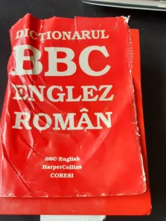 DICTIONARUL BBC ENGLEZ ROMAN, fara supracoperta