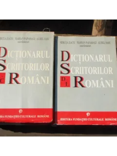 DICTIONARUL SCRIITORILOR ROMANI - MIRCEA ZACIU 2 VOLUME