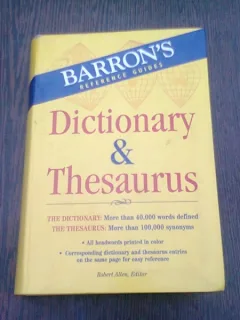 DICTIONARY and THESAURUS BARRON'S