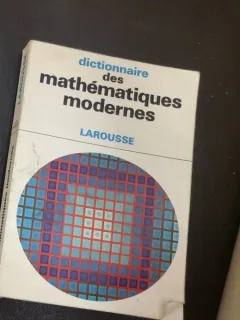 Dictionnaire des Mathematiques Modernes - Lucien Chambadal