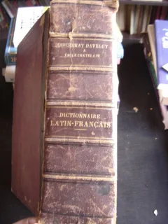 DICTIONNAIRE FRANCAIS LATIN - L. QUICHERAT