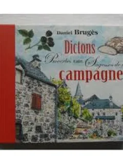 DICTONS, PROVERBS ET AUTRES SAGESSES DE NOS CAMPAGNES - DANIEL BRUGES  (CARTE IN LIMBA FRANCEZA)
