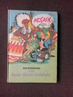Die Digedags und der Goldschatz - Hannes Hegen (carte cu benzi desenate, text in limba germana)