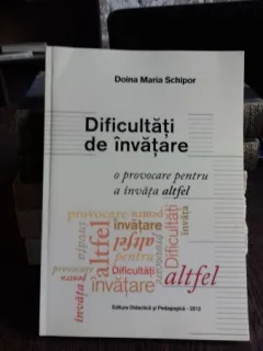 DIFICULTATI DE INVATARE - DOINA MARIA SCHIPOR