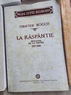 Dimitrie Bogos - La Raspantie. Moldova de la Nistru (1917-1918)