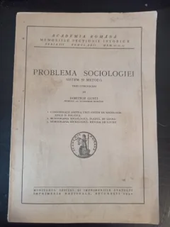Dimitrie Gusti - Consideratii Asupra unui Sistem de Sociologie, Etica si Politica
