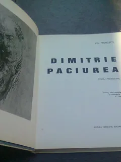 DIMITRIE PACIUREA. STUDIU MONOGRAFIC - ION FRUNZETTI
