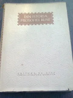 DIN ISTORIA FILOSOFIEI RUSE. CULEGERE DE ARTICOLE