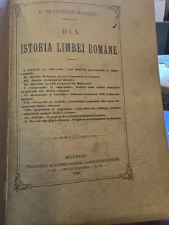 Din Istoria Limbei Române - Bogdan Petriceicu Hasdeu