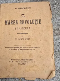 Din Marea Revolutie Franceza - P. Kropotkin