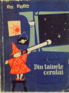 DIN TAINELE CERULUI de I.M. STEFAN, COPERTA SI ILUSTRATIILE de DUMITRU IONESCU, 1958