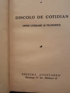 Dincolo de cotidian , Gr. Tausan