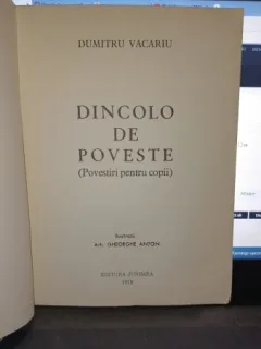 Dincolo de poveste - Dumitru Vacariu