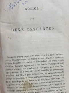 Discours de la methode(Discurs asupra metodei- carte in franceza) Rene Descartes