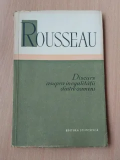Discurs asupra inegalitatii dintre oameni - J.J. Rousseau