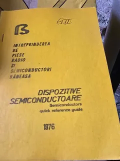 Dispozitive semiconductoare catalog 1976