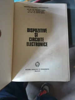 DISPOZITIVE SI CIRCUITE ELECTRONICE - TH. DANILA