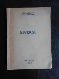 Diverse - Al. Rosetti  (cu dedicatia autorului)