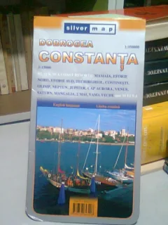 DOBROGEA, CONSTANTA - HARTA TURISTICA