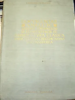 DOCUMENTAR ANALITIC STUDIUL ORDINELOR SI ELEMENTELOR DE ARHITECTURA CLASICA , R. BORDENACHE - H. STERN