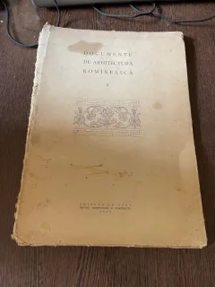 Documente de arhitectura romaneasca (volumul 4)