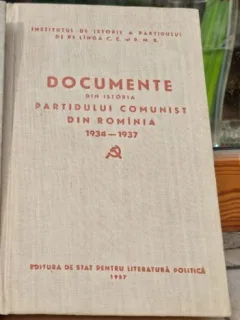 Documente din istoria Partidului Comunist din Romania 1934-1937