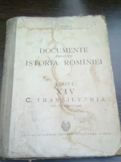 DOCUMENTE PRIVIND ISTORIA ROMANIEI VOL.III - TRANSILVANIA