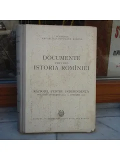 Documente privind istoria Rominiei - razboiul pentru independenta vol VIII , Istorie
