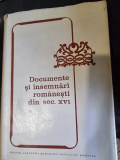 Documente si insemnari romanesti din sec.VI - Alexandru Mares