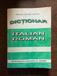 Doina Condrea Drerer Dictionar Italian Roman