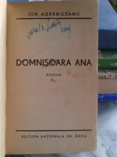 DOMNISOARA ANA - ION AGARBICEANU