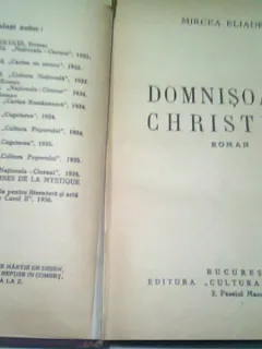 DOMNISOARA CHRISTINA - MIRCEA ELIADE